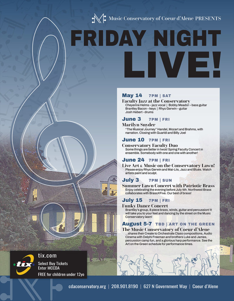 Events Music Conservatory of Coeur d’Alene